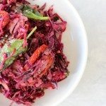 Dazzling Winter Red Cabbage Slaw