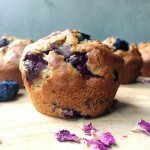 Vegan Blueberry and Banana Muffins
